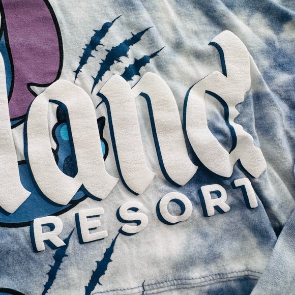 Unisex Disneyland Stitch 626 Experiment Blue Tie-Dye Spirit Jersey Size Small - Picture 10 of 10